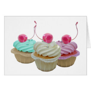 Cherry cupcakes