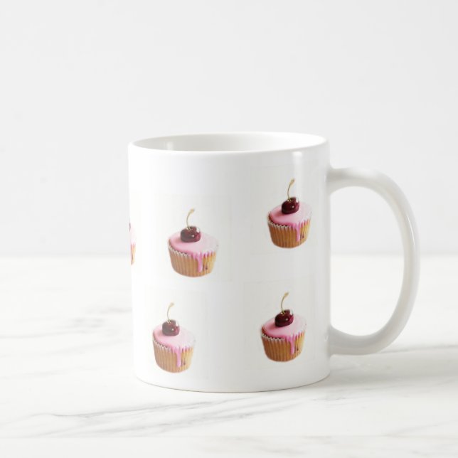 Cherry Cupcakes Coffee Mug (Right)