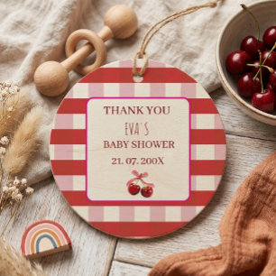 Cherry Cute Modern Viral Trendy Aesthetic Favour Tags