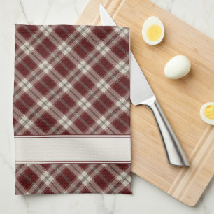 Cherry Delight Plaid Kitchen Towel
