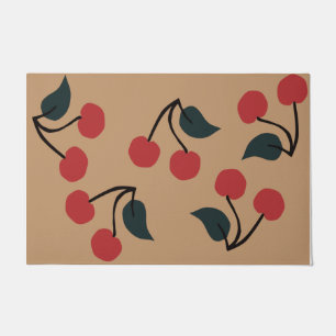 Cherry door mat, Cute Fruit Doormat