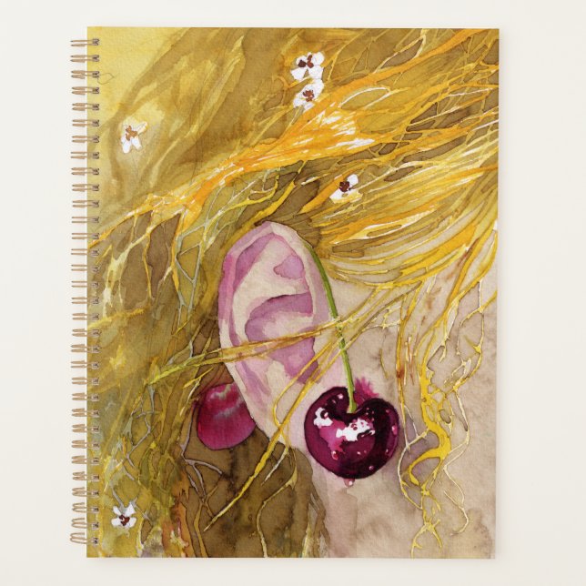 Cherry Earring Planner (Front)