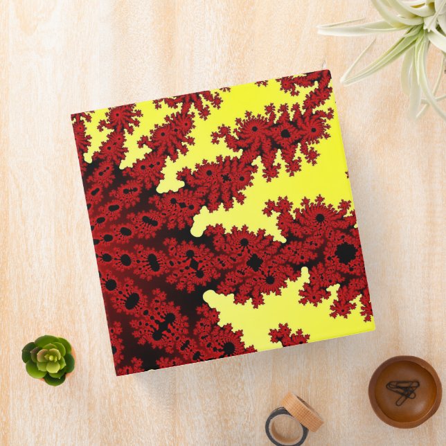 Cherry Firework Burst Binder (In Situ)