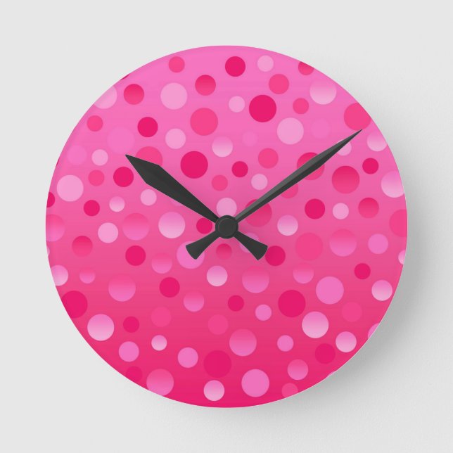 Cherry Fizz clock round (Front)
