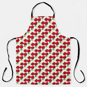 Cherry Flavoued All-Over Print Apron