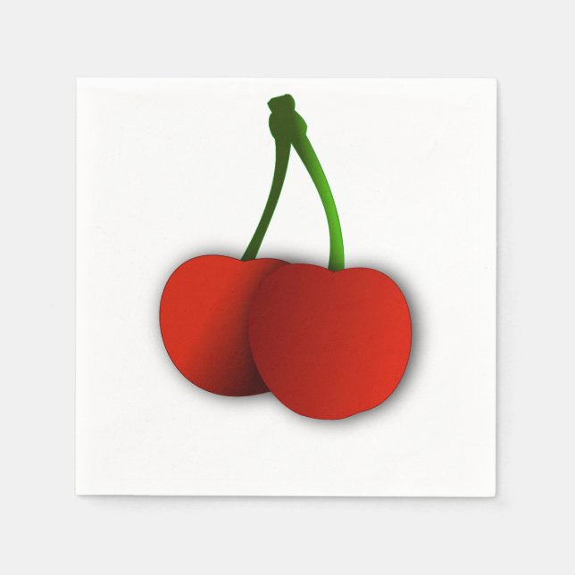 Cherry Fruit Napkin (Front)