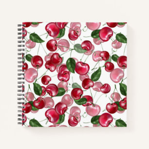 Cherry Fruit pattern Notebook