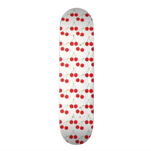 Cherry Fruit Pattern Skateboard