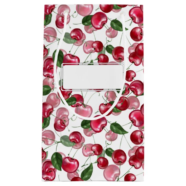 Cherry Fruit pattern Small Gift Bag (Front)
