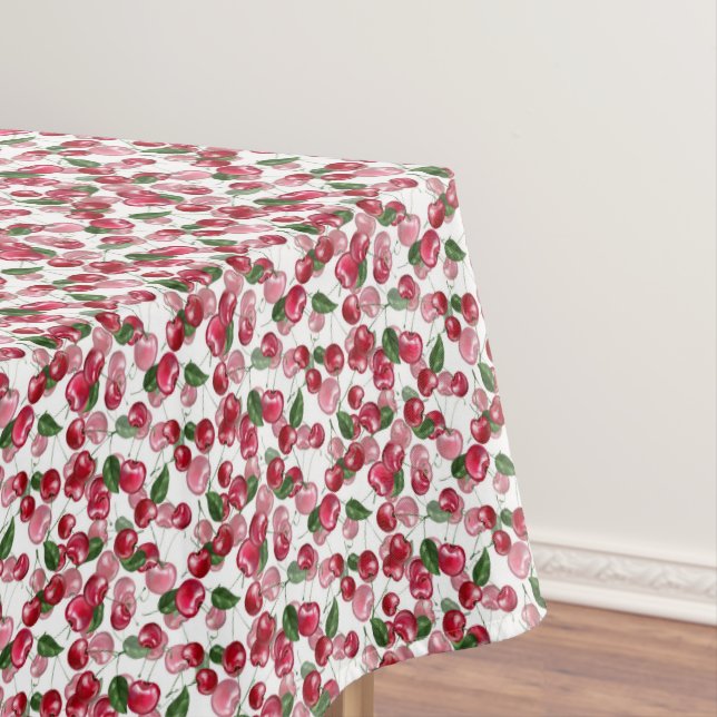 Cherry Fruit pattern  Tablecloth (In Situ)