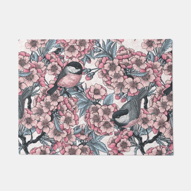 Cherry garden doormat (Front)