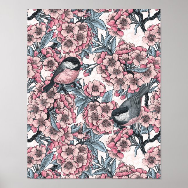 Cherry garden poster (Front)
