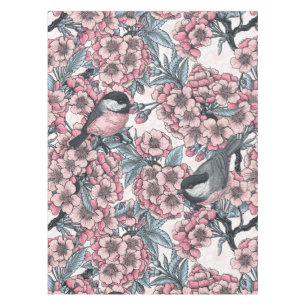 Cherry garden tablecloth