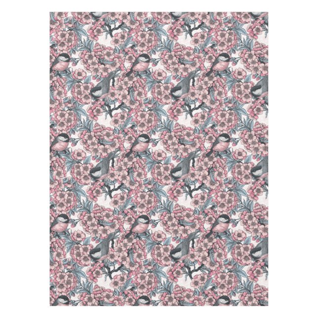 Cherry garden tablecloth (Front)