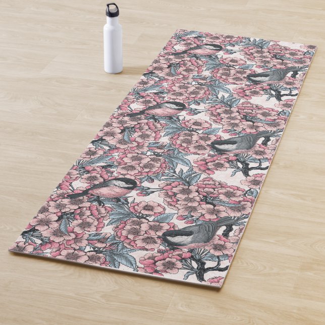 Cherry garden yoga mat (In Situ)