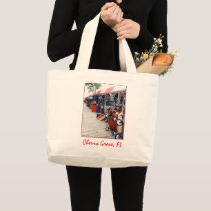 Cherry Grove Pride Wagon Jumbo Canvas Tote