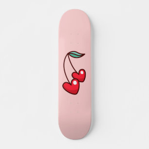 Cherry Heart Skateboard