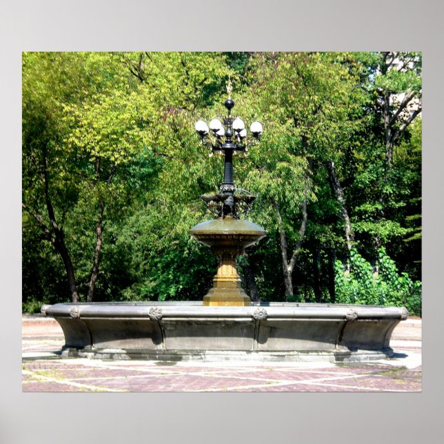 Cherry Hill Fountain Poster (Front)