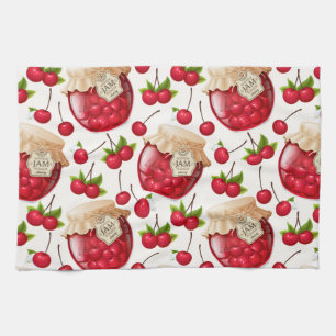 Cherry Jam Kitchen Towel