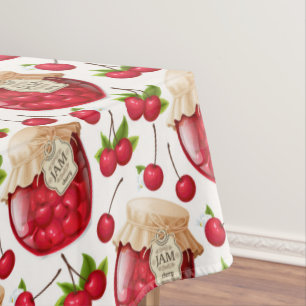 Cherry Jam Tablecloth