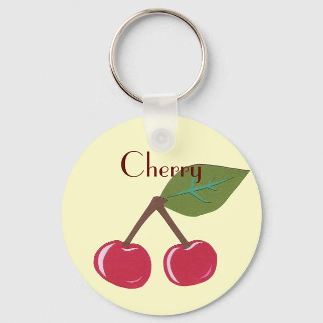 Cherry Keychain (Front)