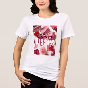 Cherry Kisses Delight Tri-Blend Shirt
