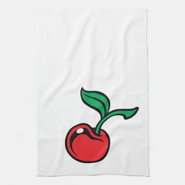 Cherry Kitchen Towel (Vertical)