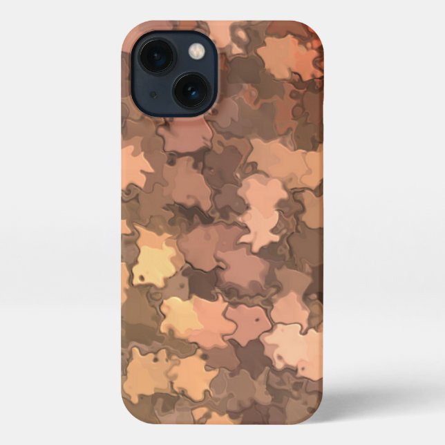 Cherry Leaf Camo iPhone Case (Back)