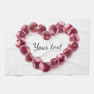 Cherry love kitchen towel