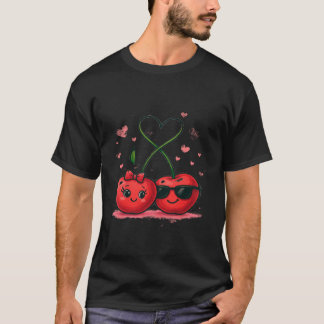 Cherry Lovers T-Shirt – Aesthetic Fruit Graphic