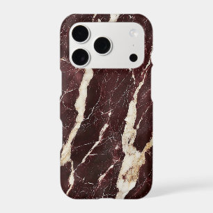 Cherry Marble iPhone Case   Cherry Burgundy Stone