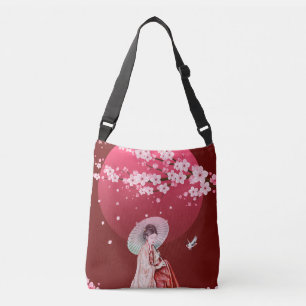 Cherry Moon Cherry Blossom Crossbody Bag