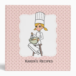 Cherry Novice Cook Recipe Binder