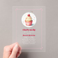 Cherry on Top Baby Shower