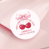 Cherry on Top Bridal Shower