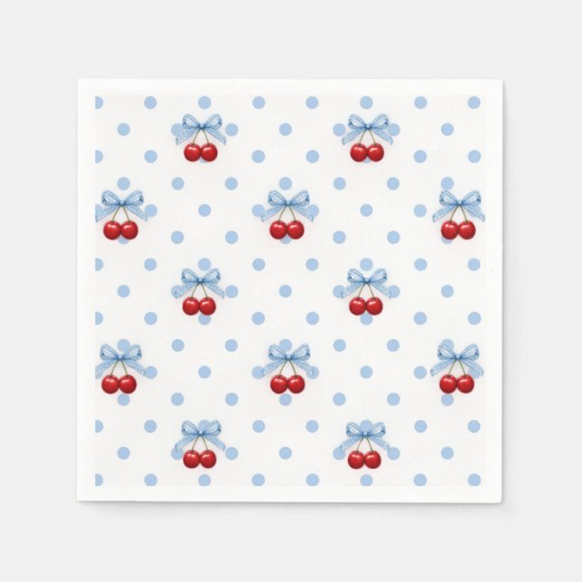 Cherry on Top Napkin (Front)