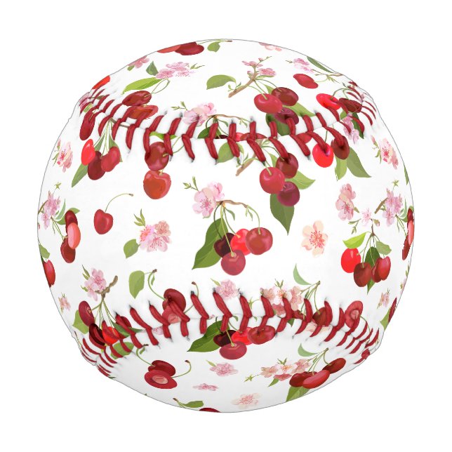 Cherry Pattern 1 Baseball (Front)