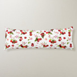 Cherry Pattern 1 Body Pillow