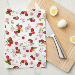 Cherry Pattern 1 Kitchen Towel