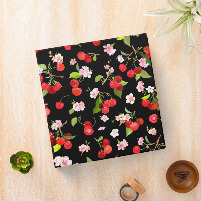 Cherry Pattern 2 Binder (In Situ)