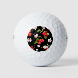 Cherry Pattern 2 Golf Balls