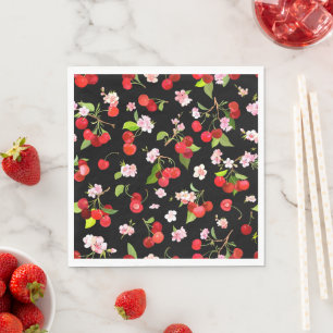 Cherry Pattern 2 Napkin
