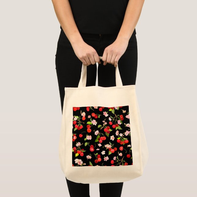 Cherry Pattern 2 Tote Bag (Front (Product))