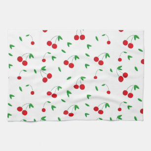 Cherry Pattern Easy Cherry Drawing Cherry Art Cher Kitchen Towel