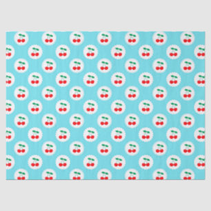 Cherry Pattern – Retro Fruit Gift & Decor Tissue Paper