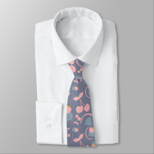 Cherry pattern tie