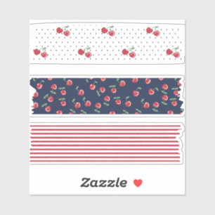 Cherry Pattern Washi Tape