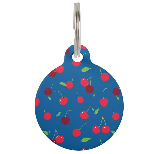 Cherry Pet Tag (Front)