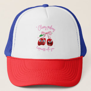 CHERRY PICKING TRUCKER HAT