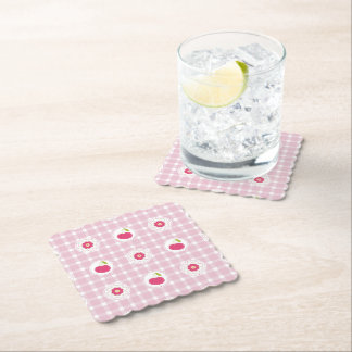 Cherry Picnic Coasters